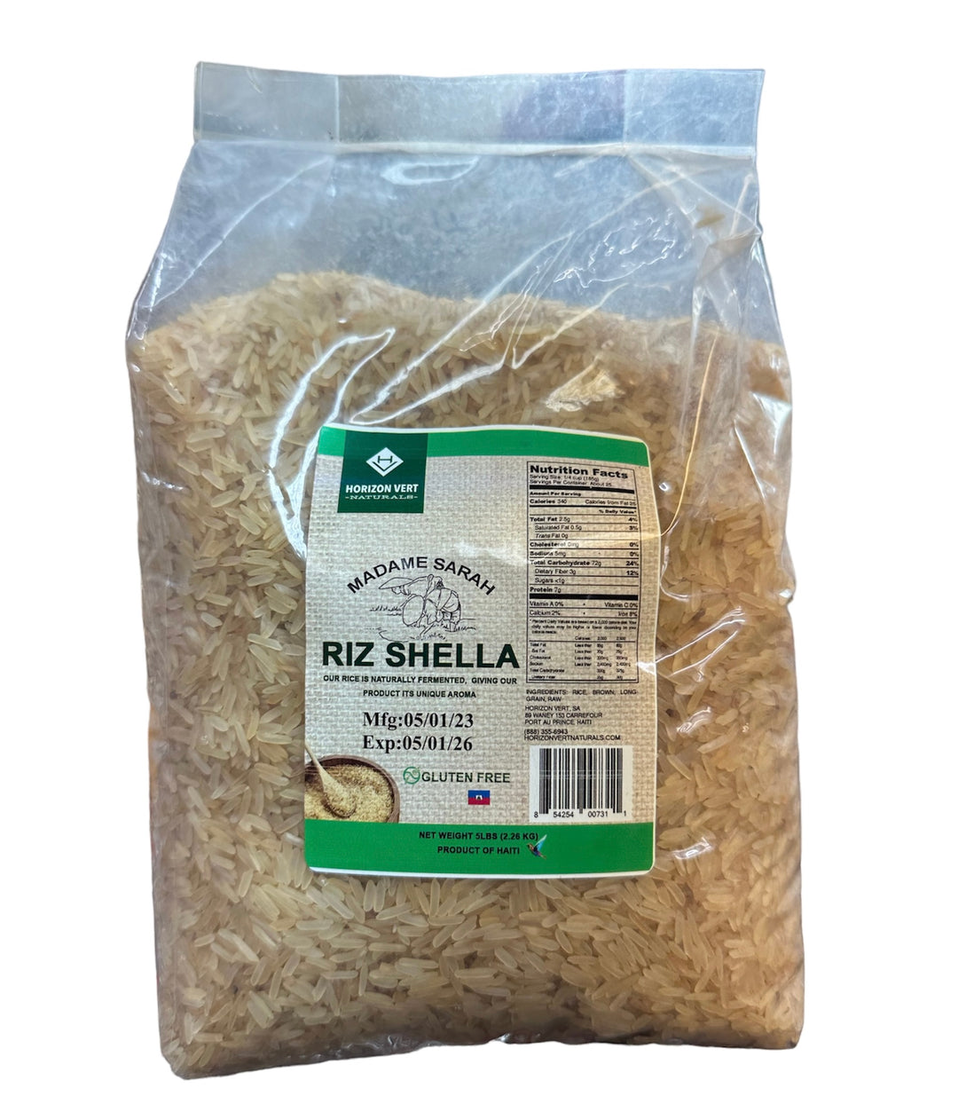 Riz Shella (Rice) 5lbs Bag