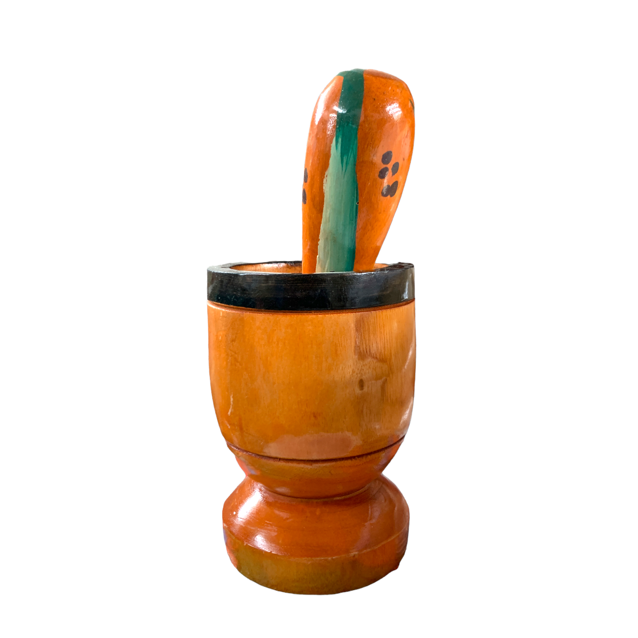 Online Haitian hand carved big mortar