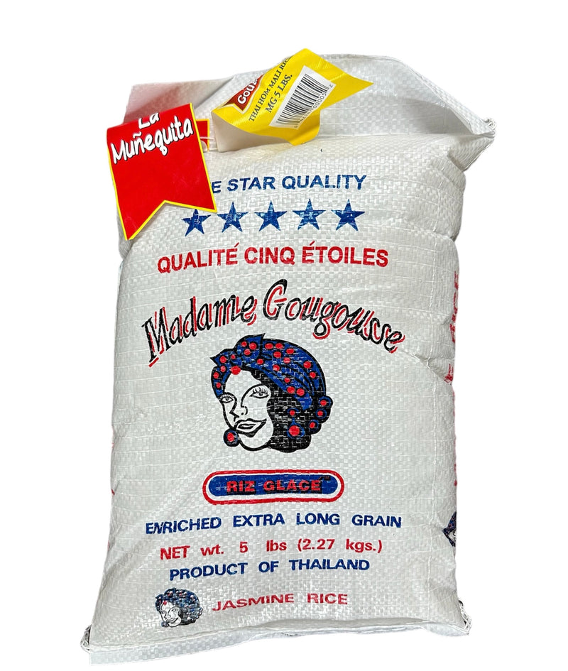 Jasmine Rice (5 lbs Bag)