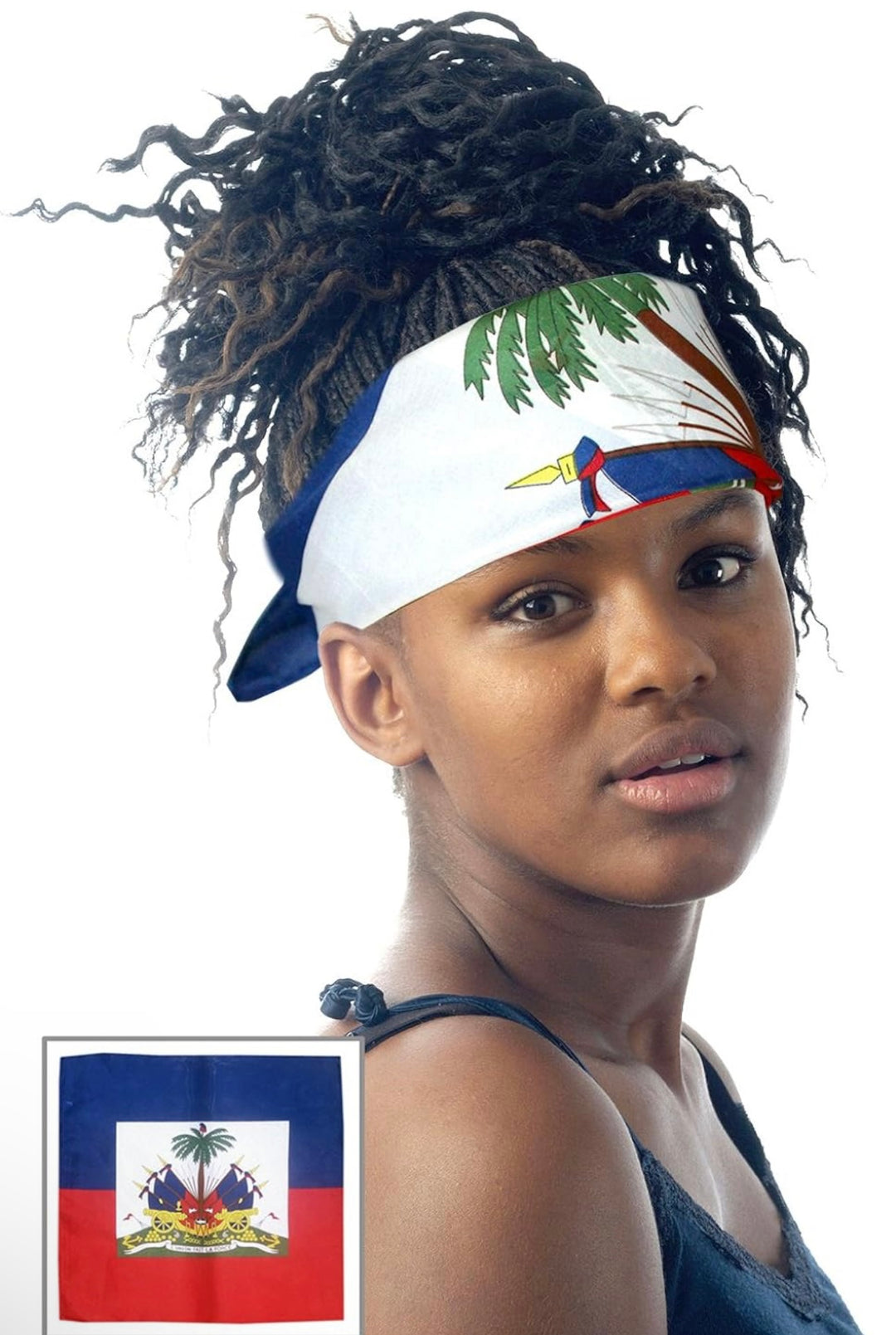 Haitian Flag Bandana