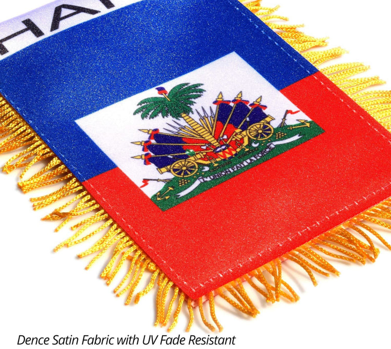 Haitian Flag (Mini Flag) 4x6