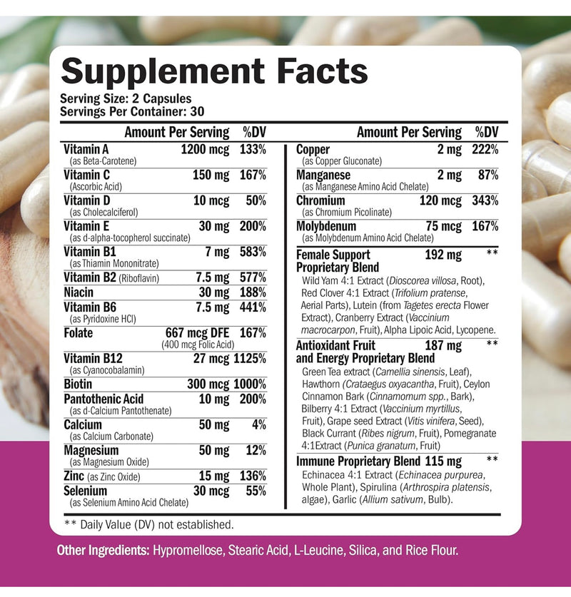 Women’s MultiVitamins & Minerals