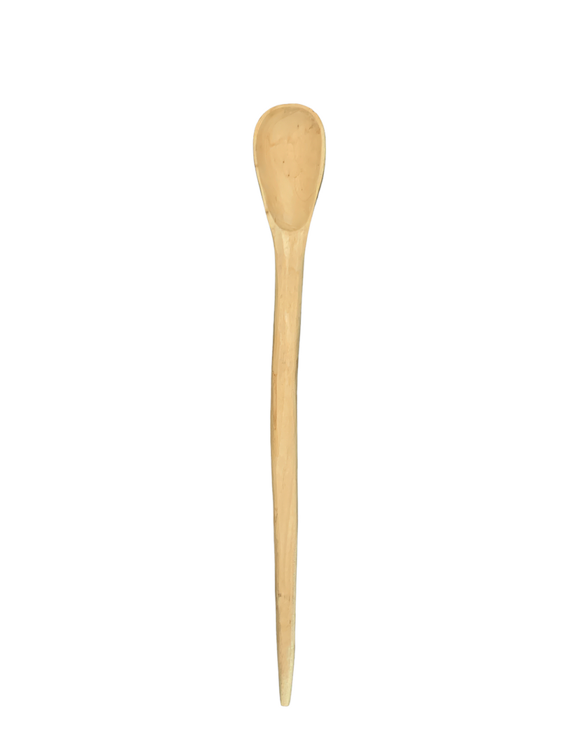 Long Handle Wooden Mixing Spoon