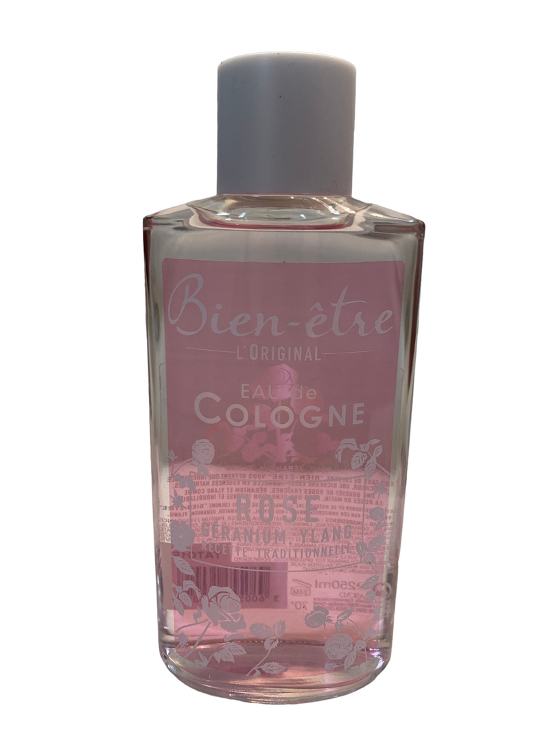 Bien~etre L'Original Eau de Cologne (Rose Geranum. Lang Recette Traditionelle) Color Pink | Haitian Cologne